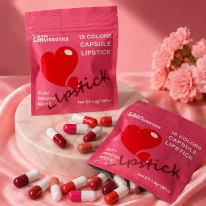 18-Color Mini Capsule Lipstick Pack