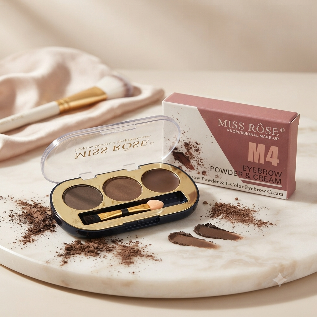Miss Rose Eyebrow Powder & Cream Kit