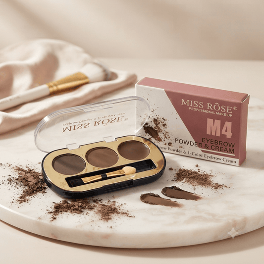 Miss Rose Eyebrow Powder & Cream Kit - Eclat by Tuba