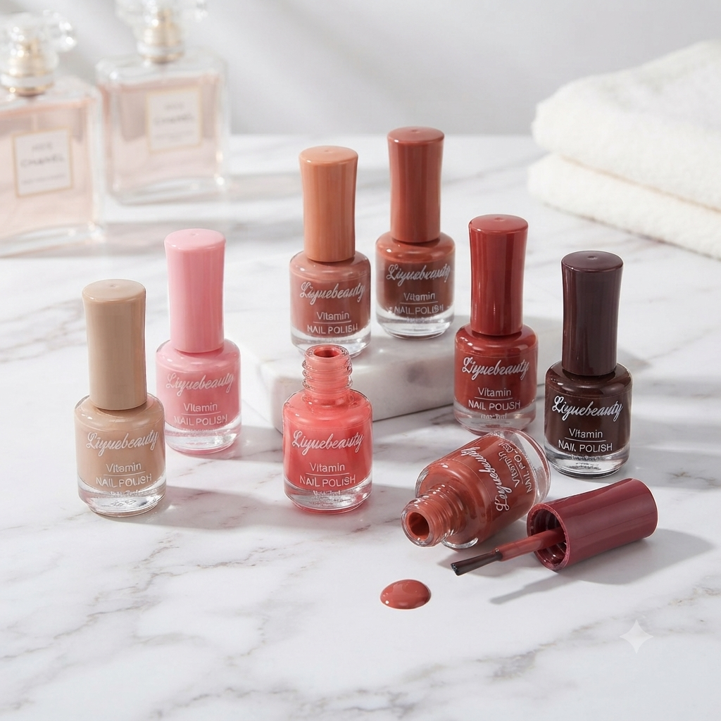 Nail Polish (Nude) Pack of 4