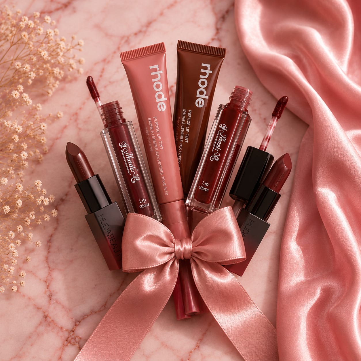 6-Piece Lip Tint, Gloss & Lipstick Bundle