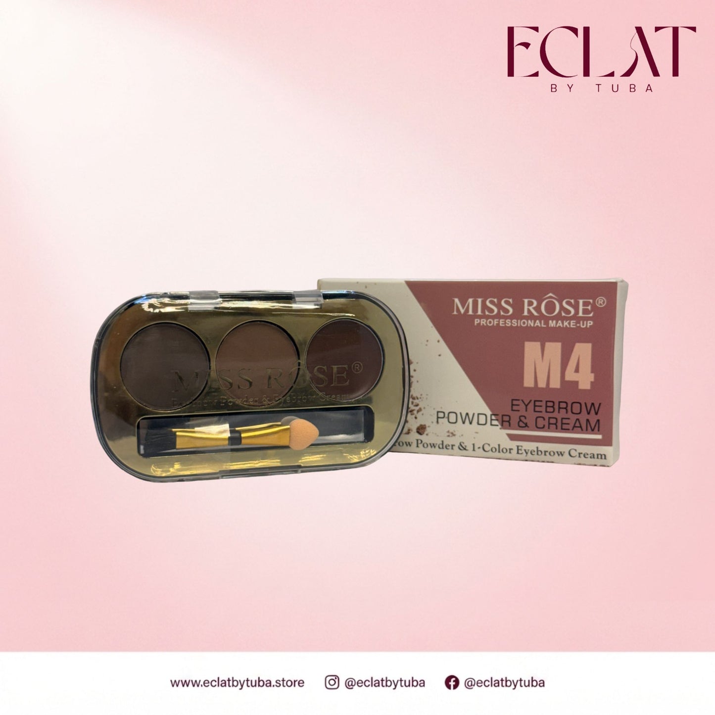 Miss Rose Eyebrow Powder & Cream Kit