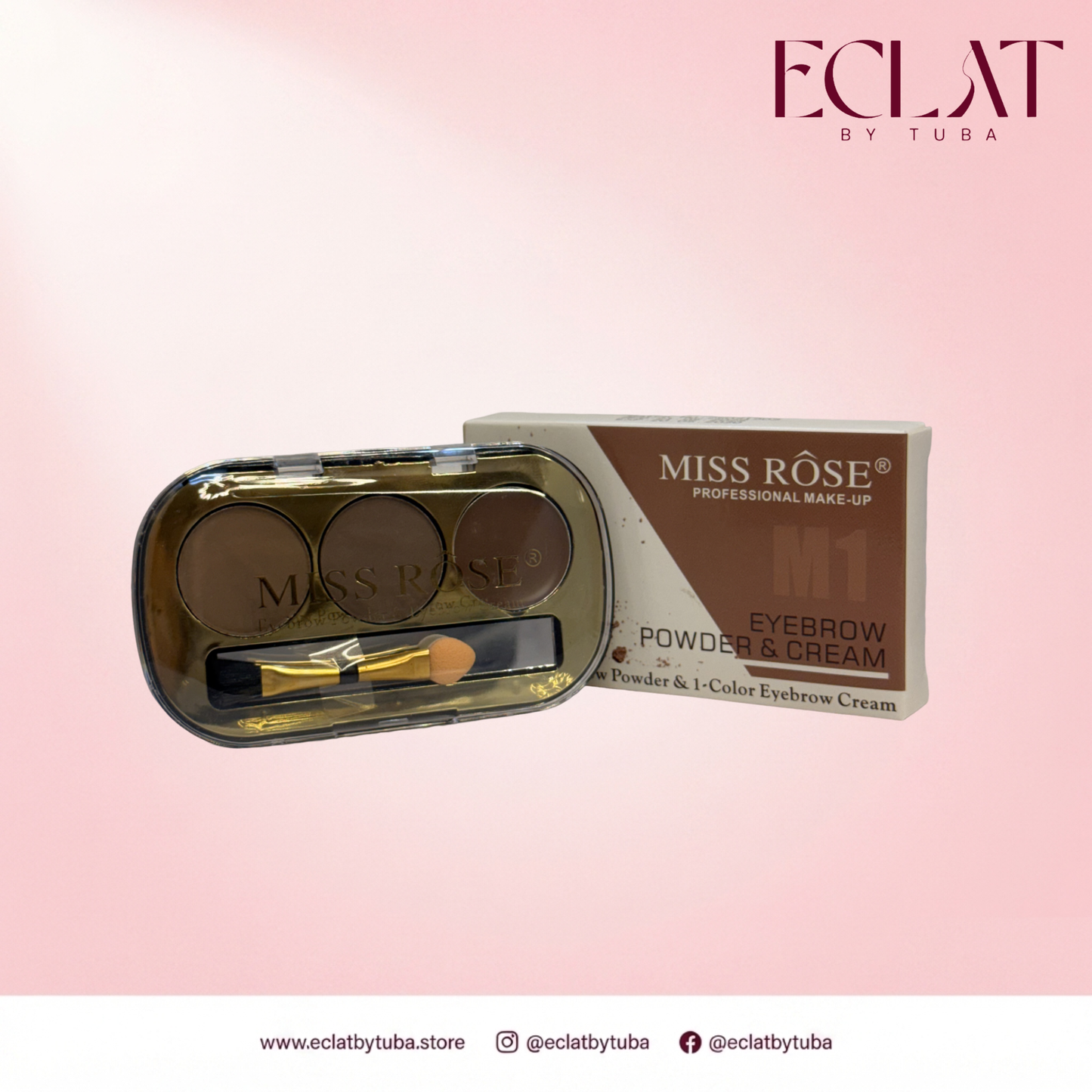 Miss Rose Eyebrow Powder & Cream Kit
