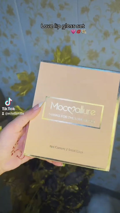 Mocallure 12-Shade Matte Liquid Lipstick Set