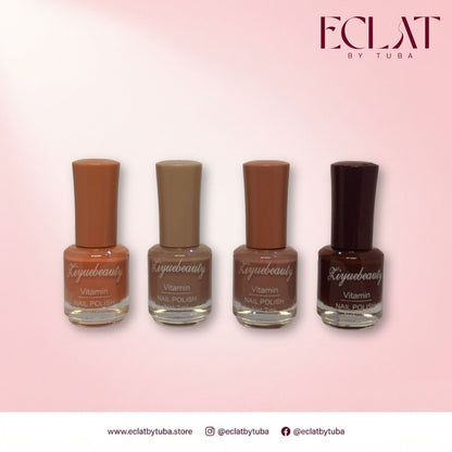 Nail Polish (Nude) Pack of 4